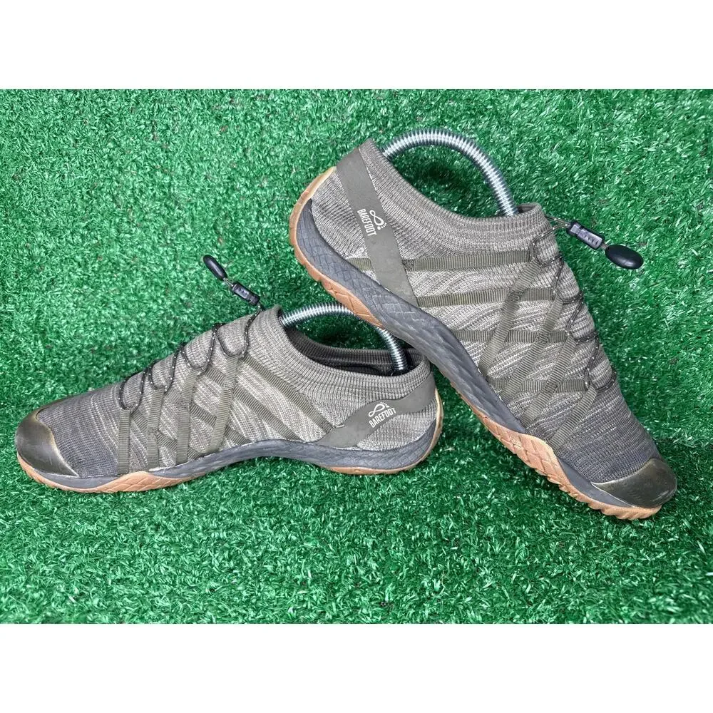 Merrell Trail Glove 4 Knit Barefoot Trail Running Shoes Women’s 9.5 Olive